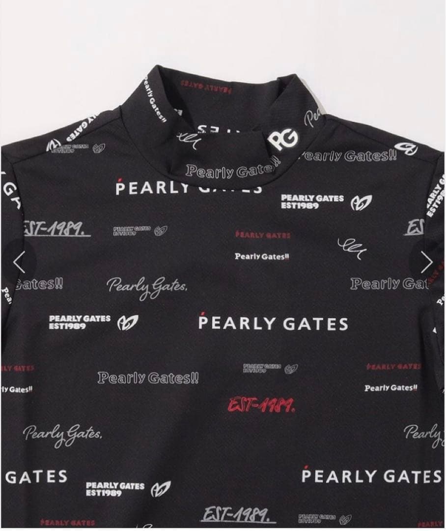 パーリーゲイツ☆パロディロゴモックネック
