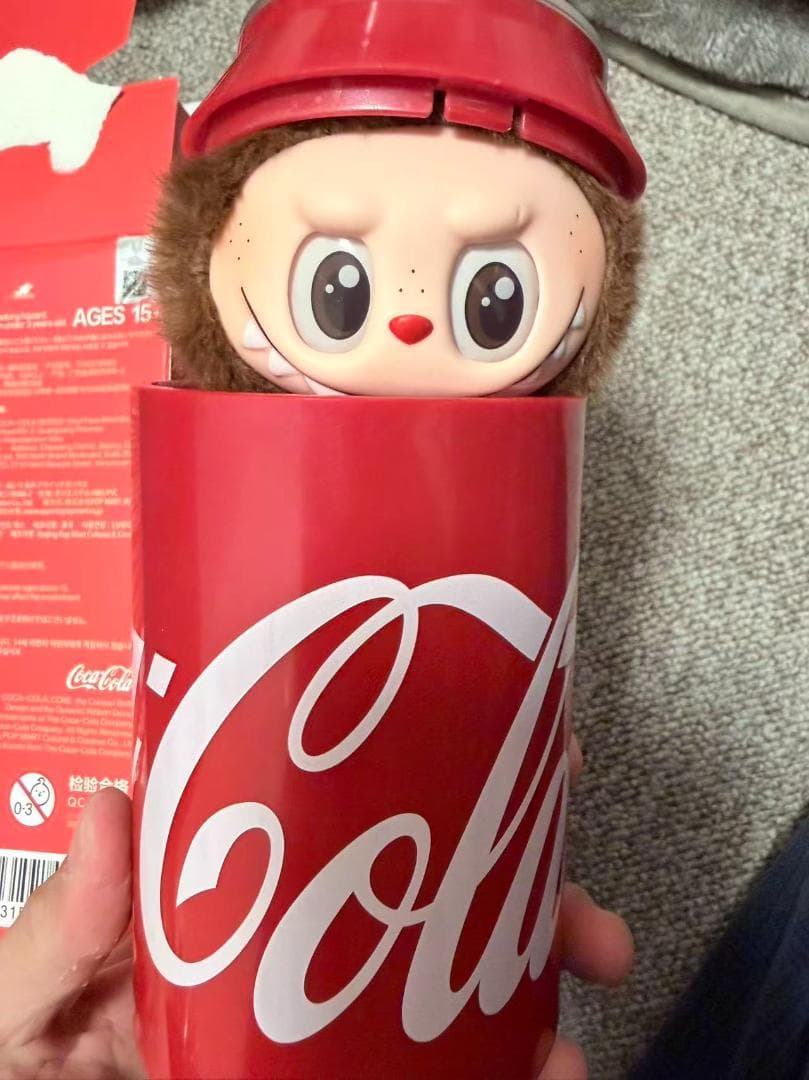 ラブブ　ぬいぐるみ　COCACOLA　シークレット