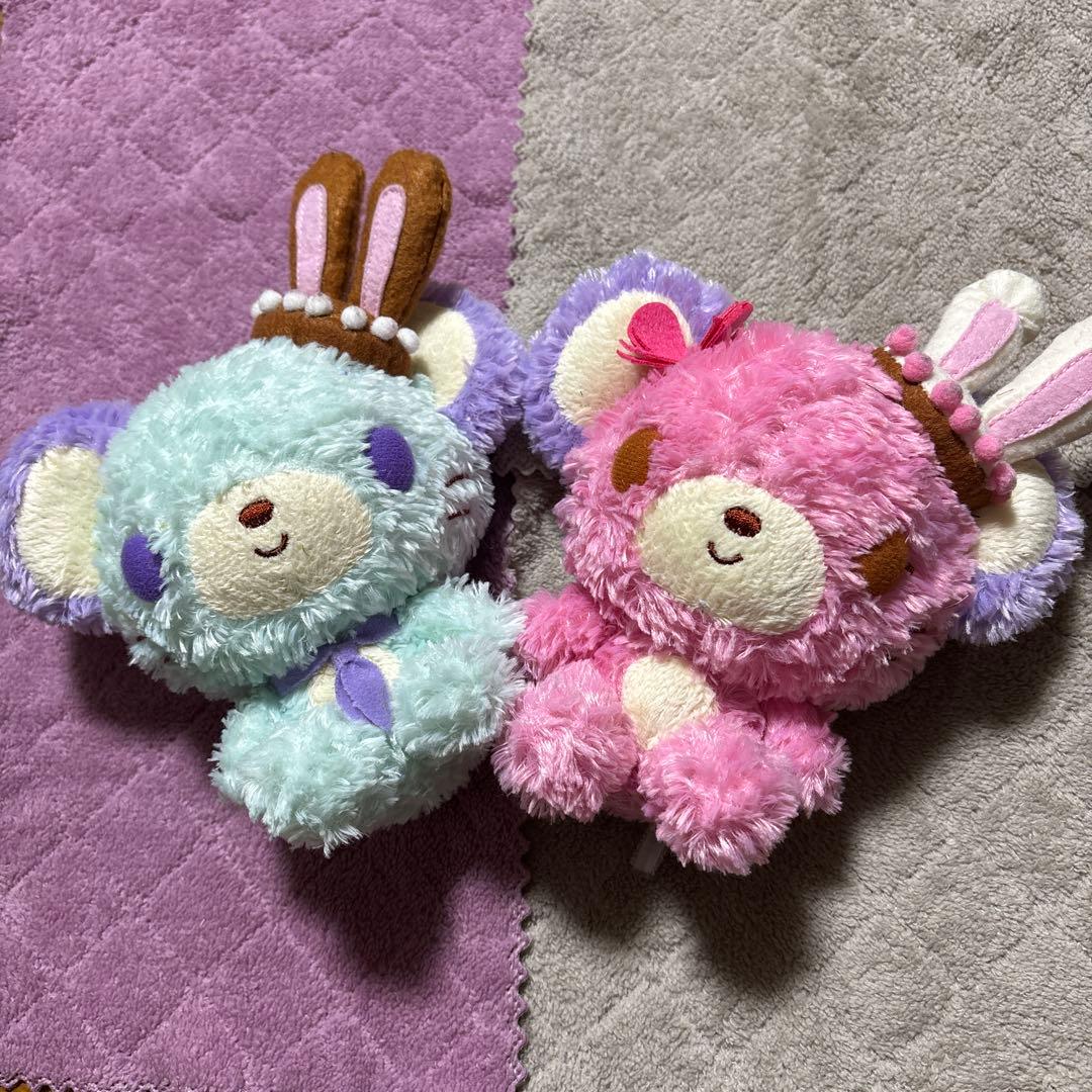 シュガーバニーズ　レア　カカオ　バニラぬいぐるみ