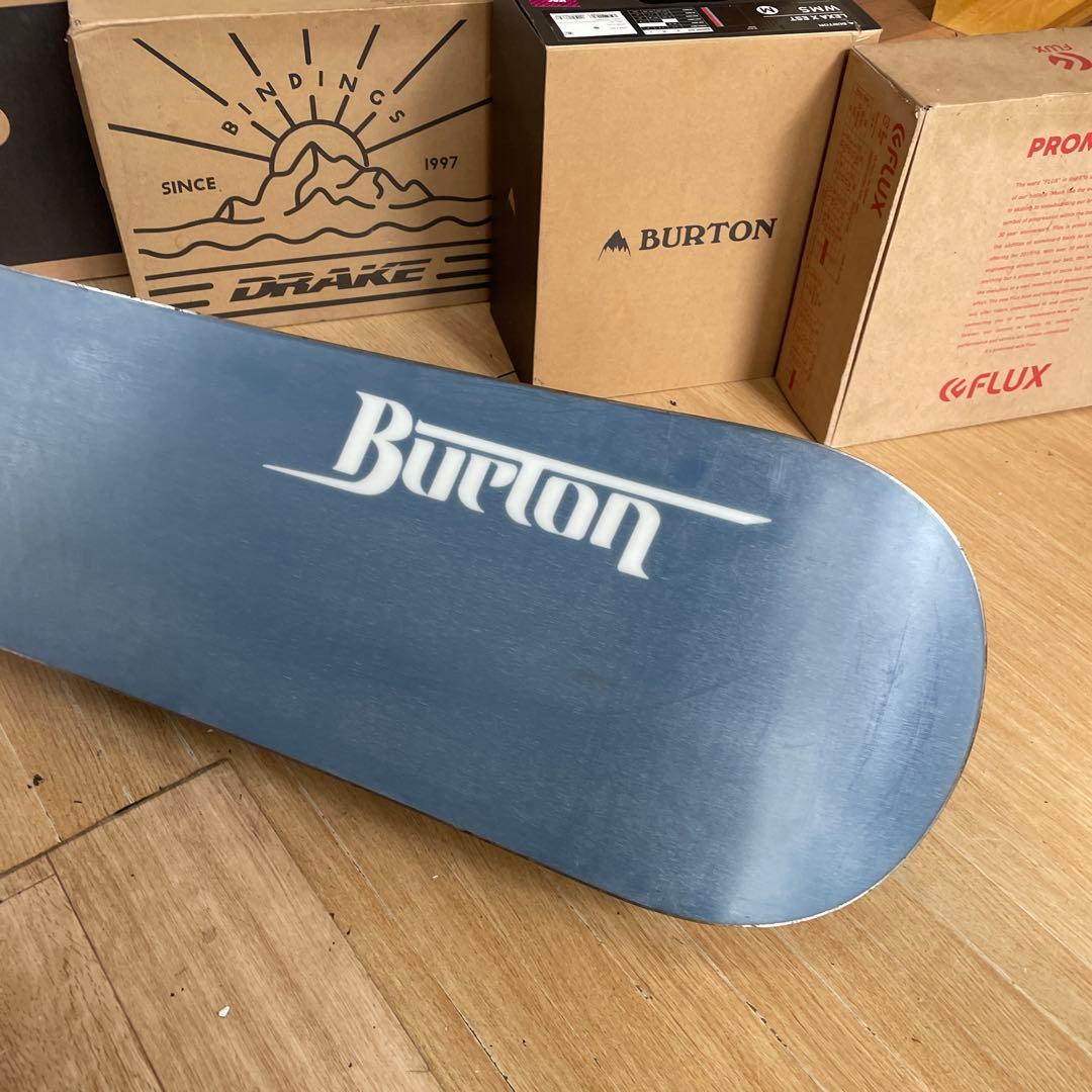 BURTON×FLUX　バートン　フラックス　バインディング付スノーボードセット