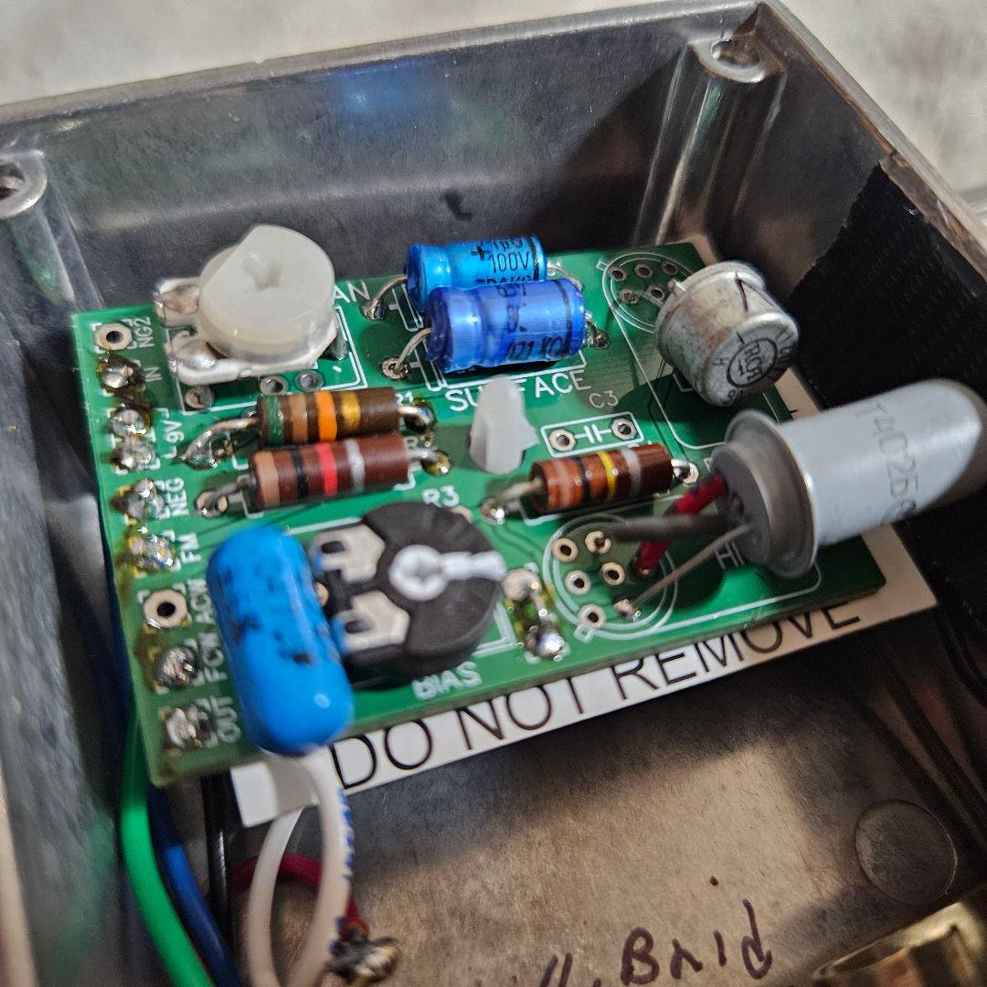 ギター ANALOGMAN SUN FACE Fuzz RCA/BART hybrid