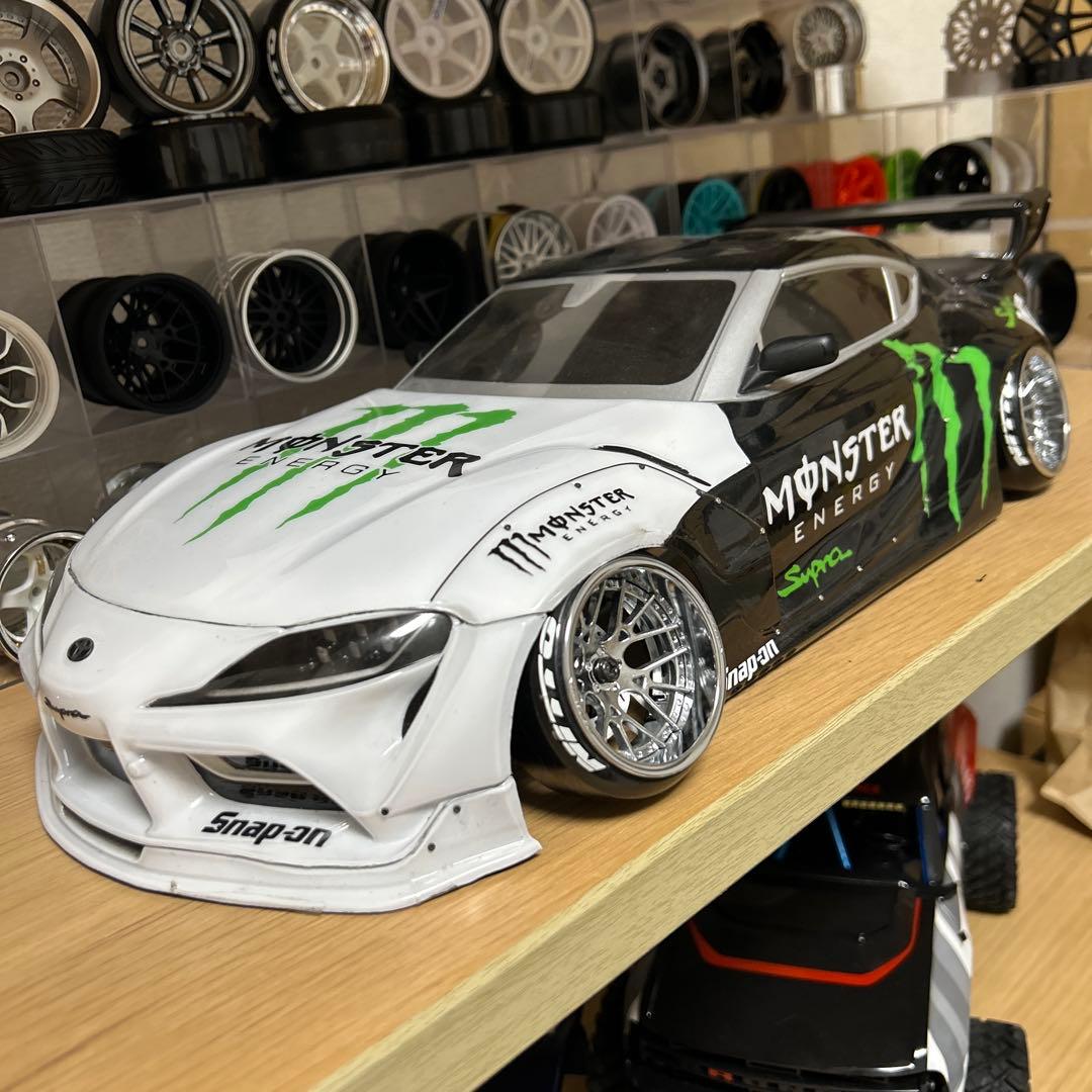 アディクションGRスープラボディモンスターエナジー仕様！！