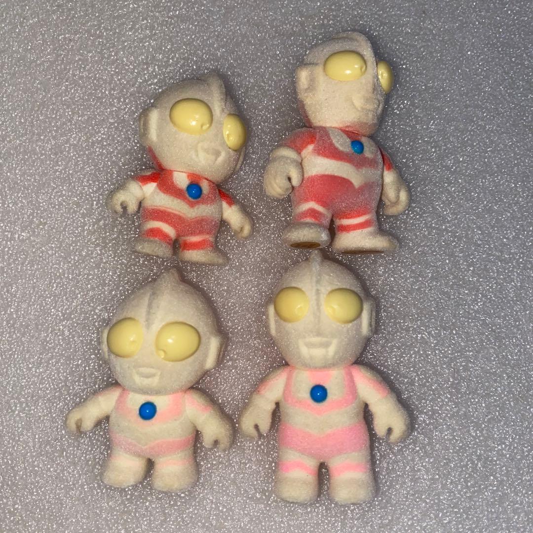 当時物　バンダイ ウルトラマングラフティ おいでよ!ウルトラの国　4体セット