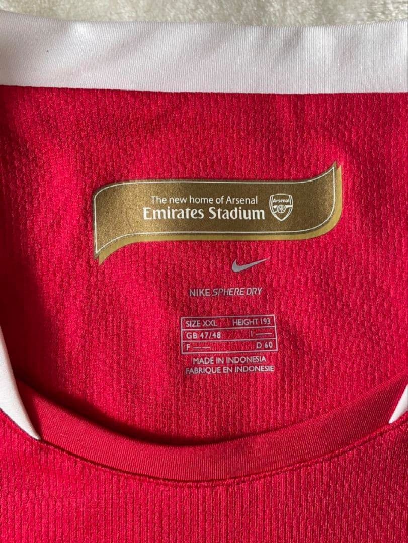 アーセナル　Arsenal　2007-2008シーズン　ユニフォーム　XXL