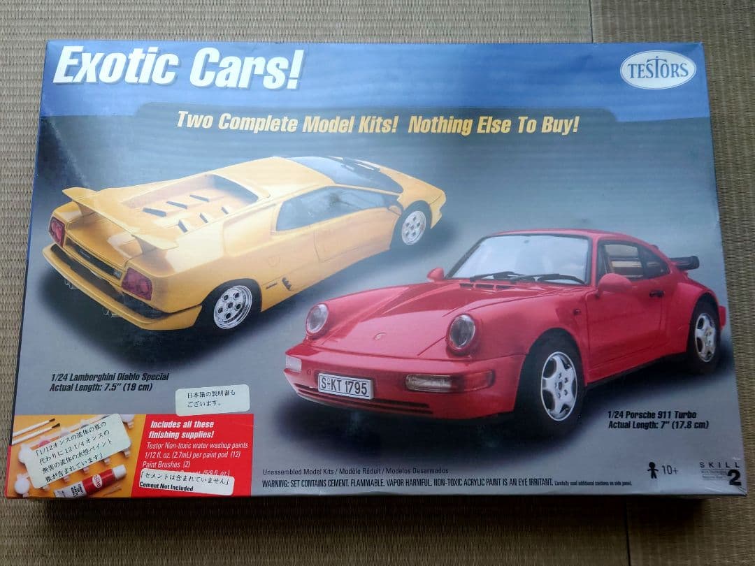 未開封品 TESTORS Exotic Cars プラモデル