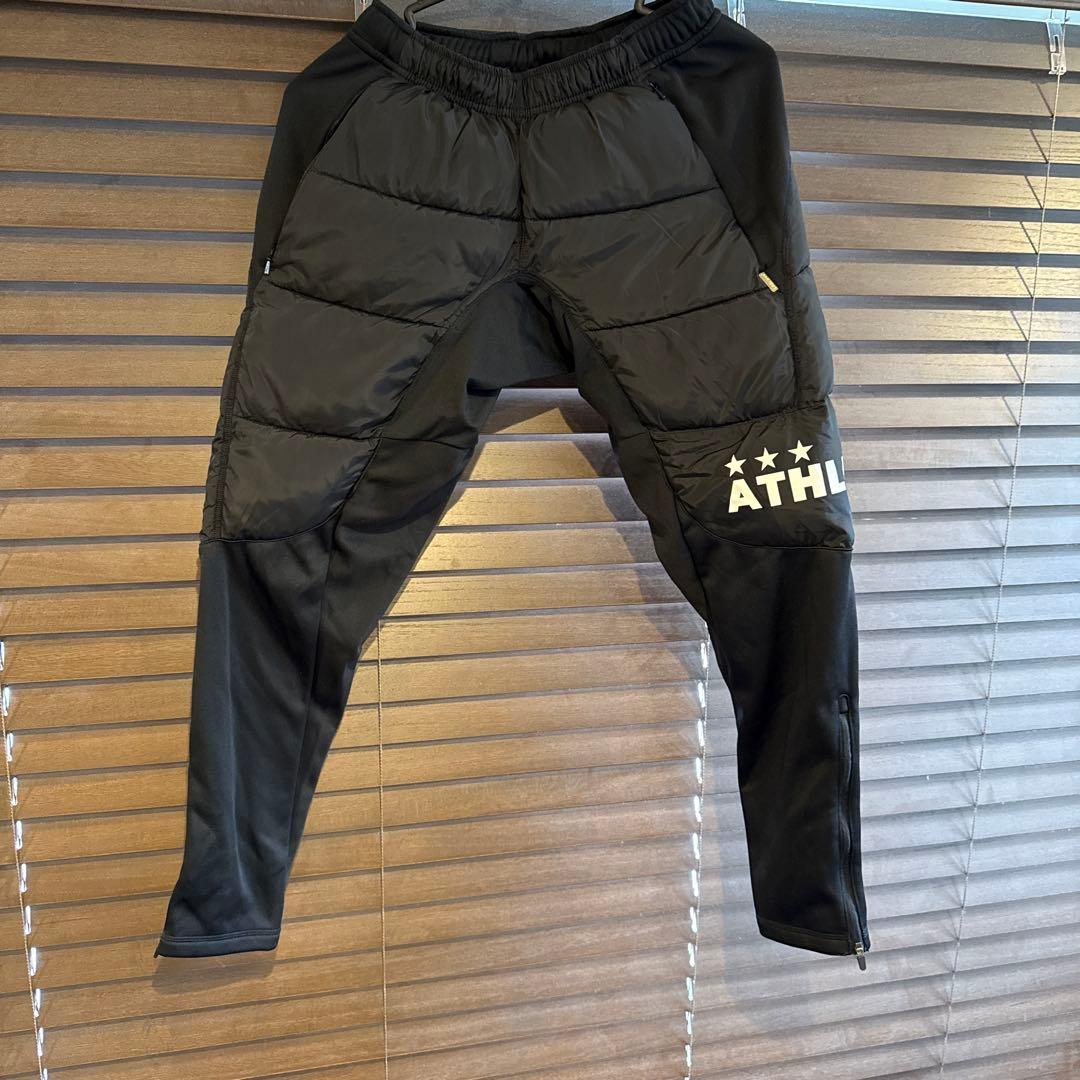 ATHLETA アスレタ ダウンパンツ　防寒着　Sサイズ