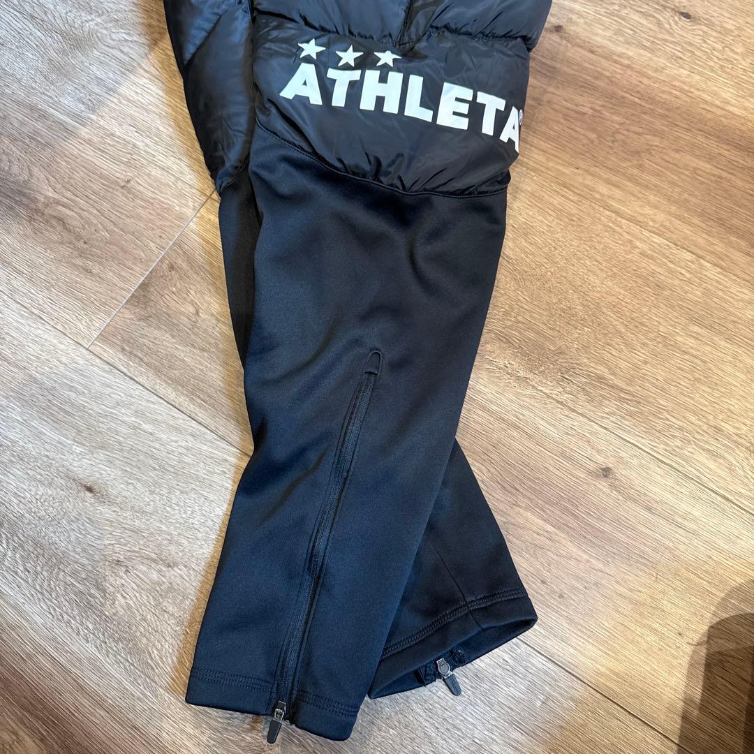 ATHLETA アスレタ ダウンパンツ　防寒着　Sサイズ