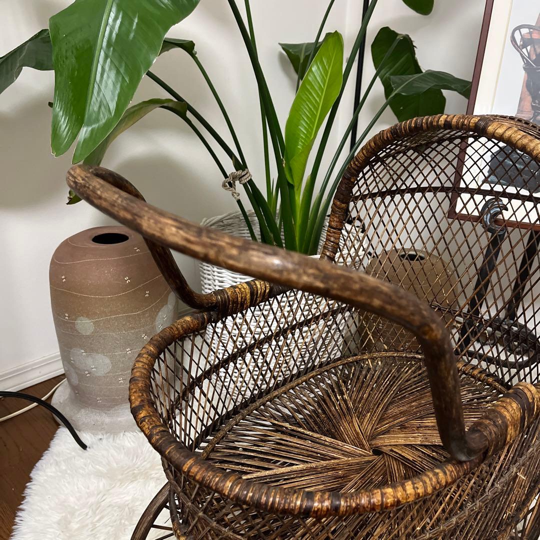 イギリスヴィンテージ 1940年 ドール乳母車 baby carriage 大