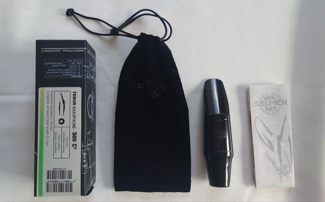 セルマー テナー マウスピース S80 C☆ ロゴ刻印金箔最初から無いver.