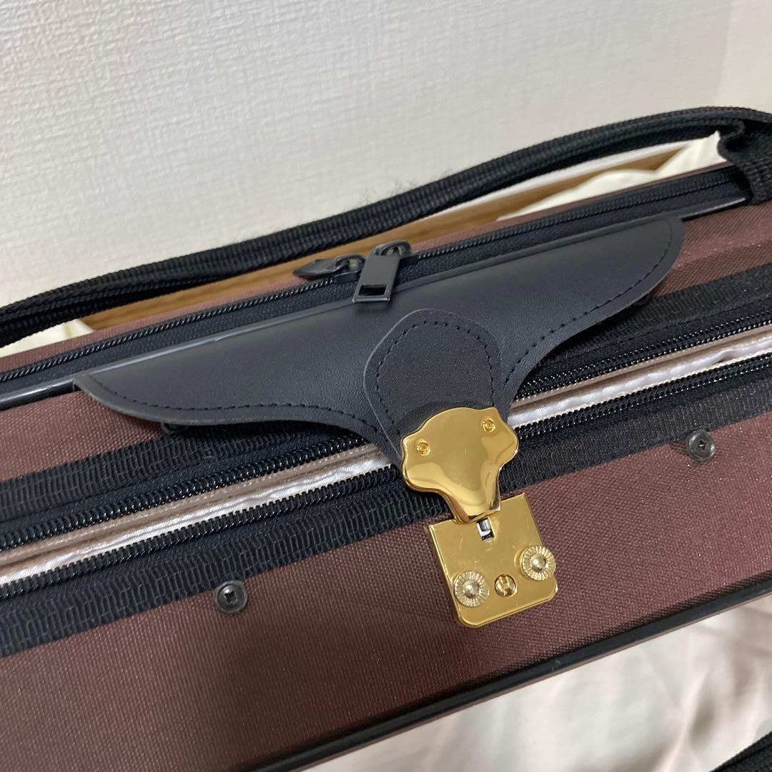 高級 バイオリンケース 4/4サイズ 湿度計 ハードケース