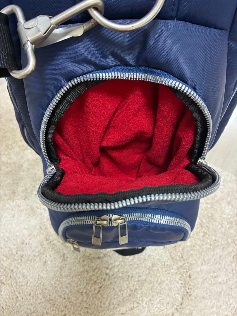 オノフ/ゴルフバッグ/ネイビー ロゴ入り