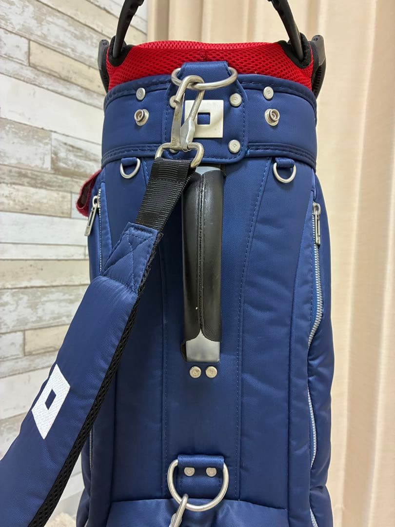 オノフ/ゴルフバッグ/ネイビー ロゴ入り