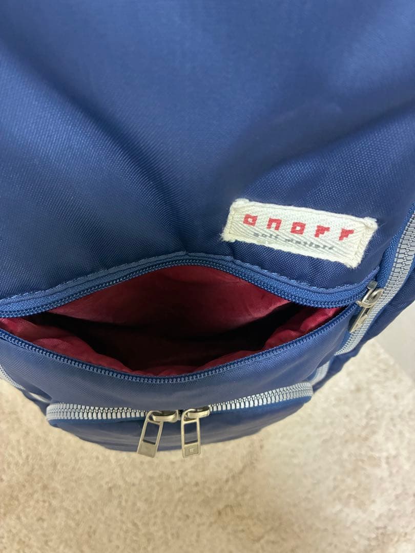 オノフ/ゴルフバッグ/ネイビー ロゴ入り