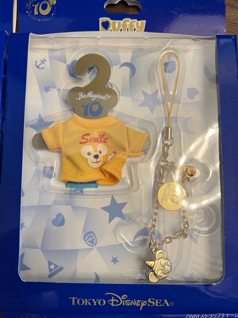 ディズニーシー10周年 ストラップチャーム