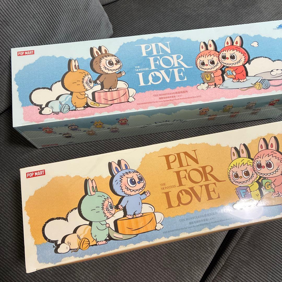 【新品未開封】シュリンク付き！POP MART PIN FOR LOVE/ラブブ