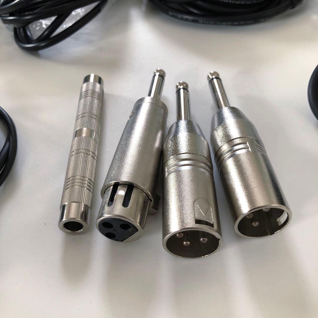 マイク 3点セット ケーブル 卓上マイクスタンド BEHRINGER SONY他