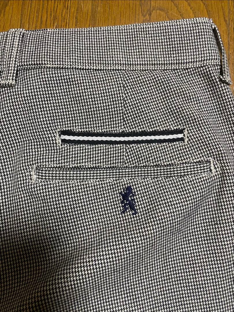 ゴルフ ビアンネロ ラウラフェリーチェ 千鳥格子柄パンツ ストレッチ