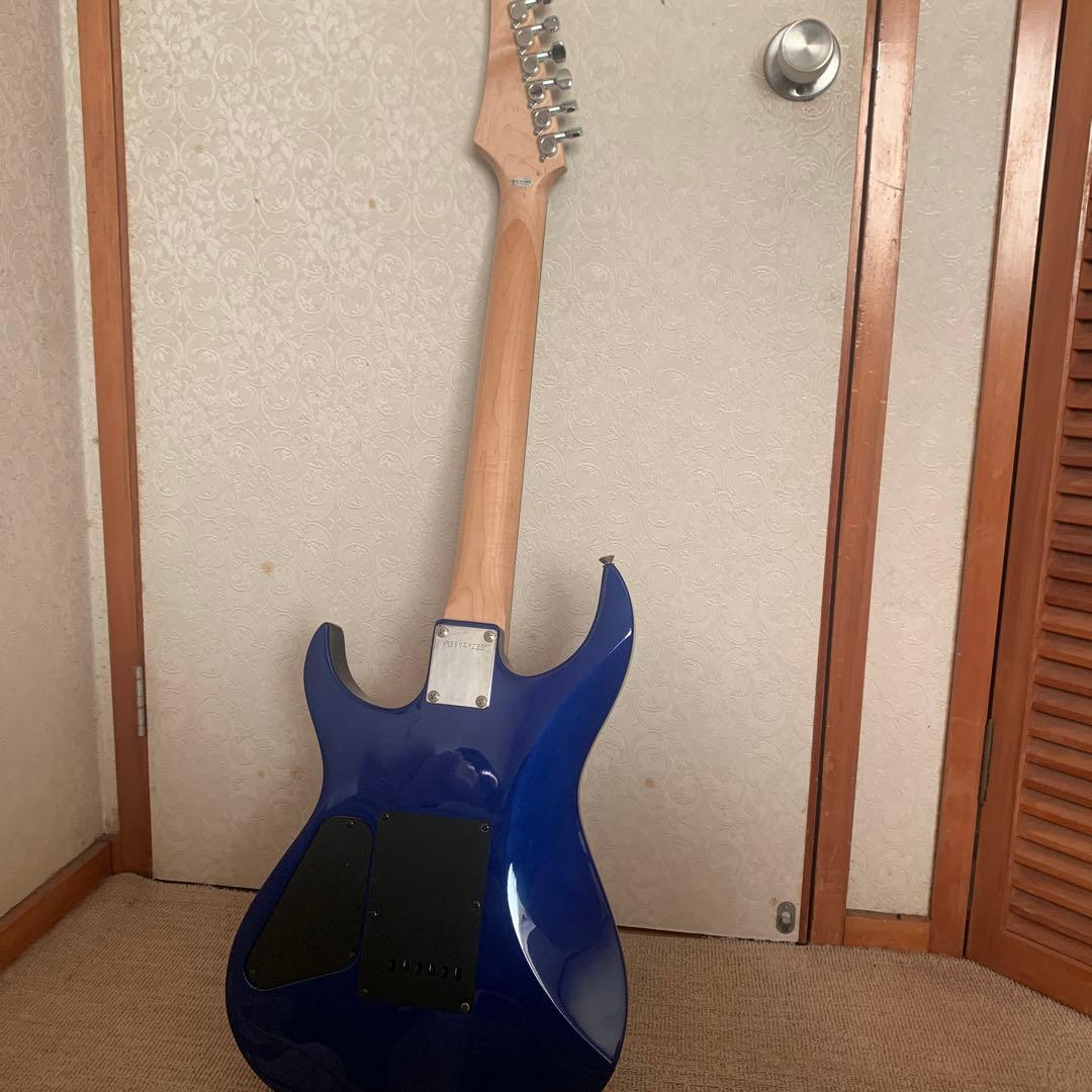 エレキギター 青