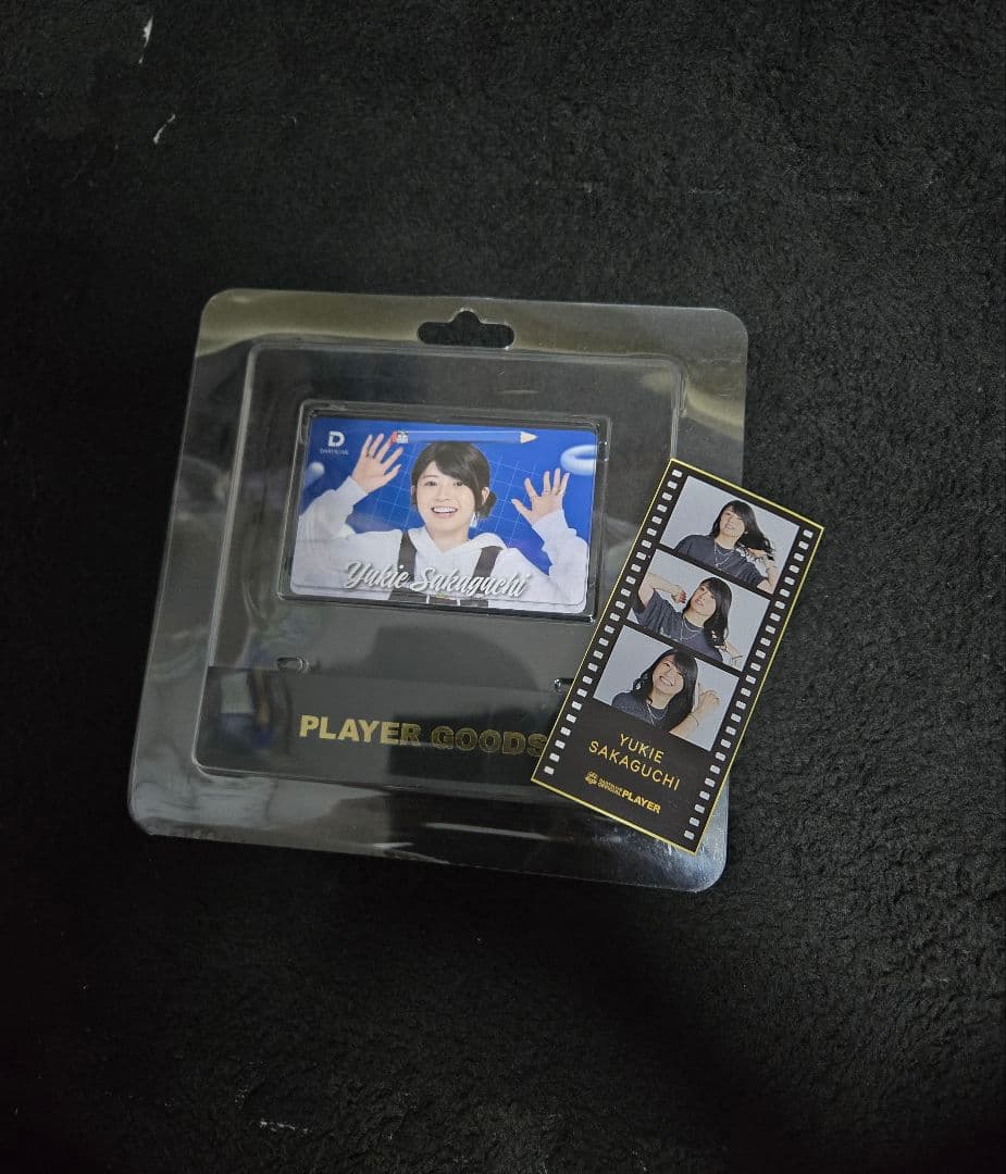 日本ダーツ祭り 2024 坂口優希恵 プレイヤーグッズ&フィルムステッカー