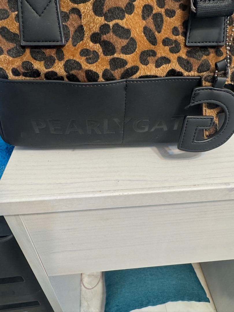 PEARLY GATES ヒョウ柄バッグ