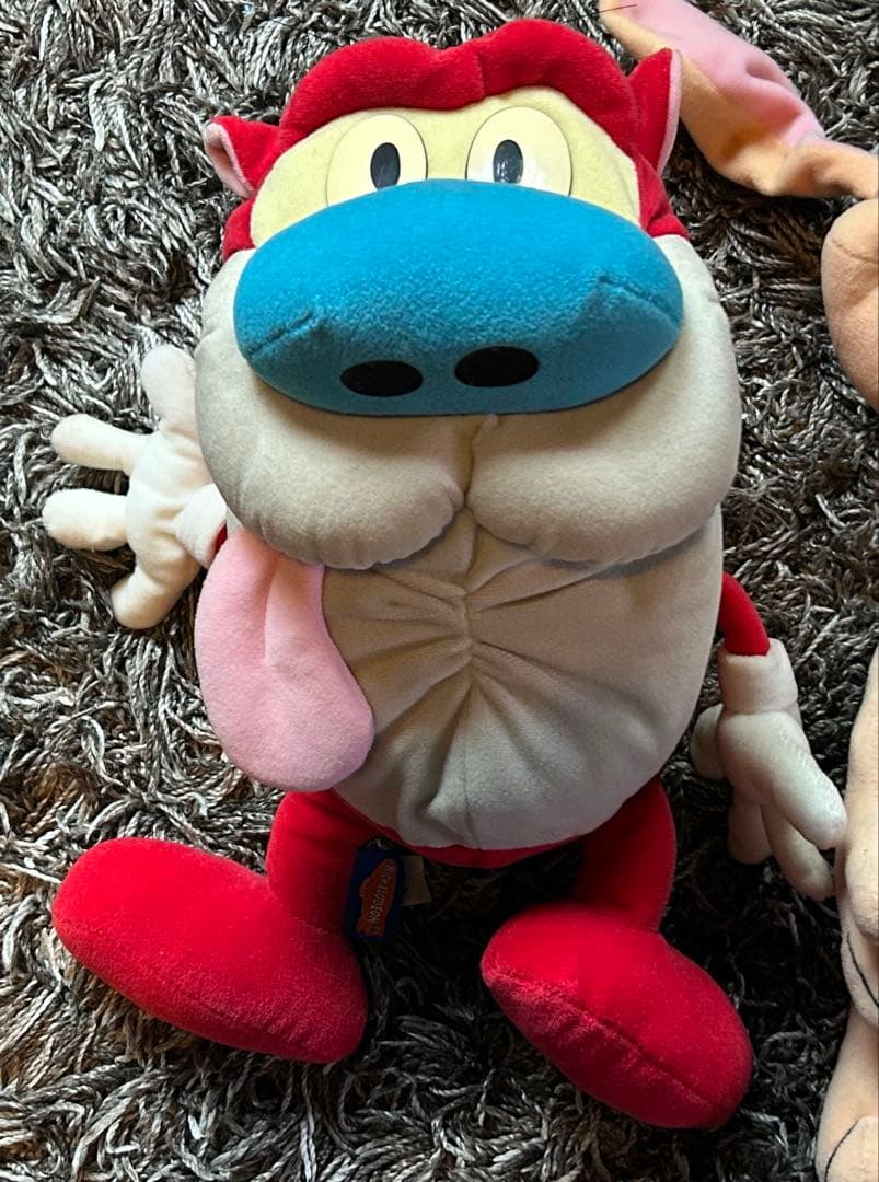 97年製レン&スティンピー ぬいぐるみセット③ ニコロデオン