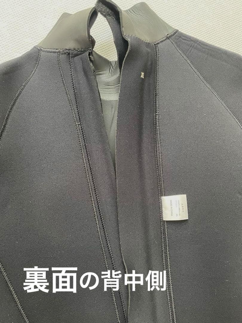 クレソン Xreson セミドライウェットスーツ（XL） 5mm x3mm