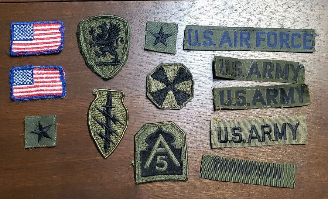 【41枚セット】USARMY アメリカ軍 USアーミー ワッペン 米軍実物