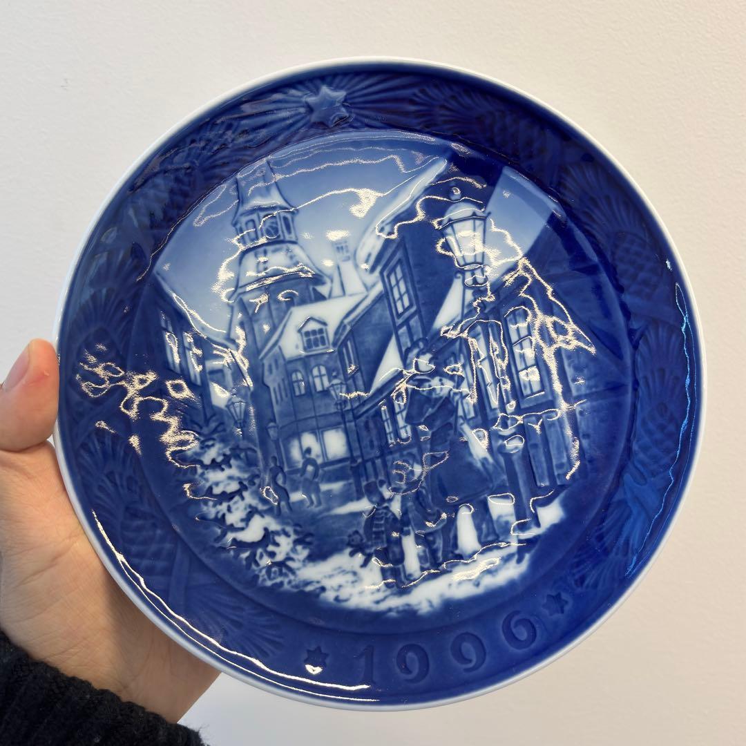 【激レア】ロイヤルコペンハーゲン イヤープレート 1996年版限定 クリスマス