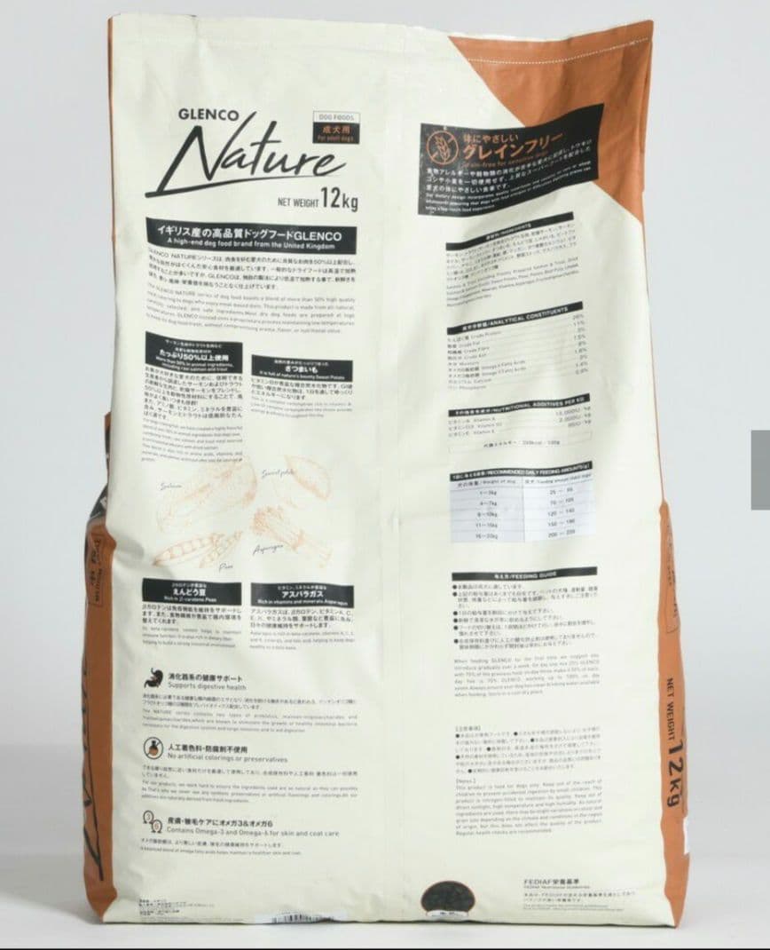 A31　GLENCO Nature サーモン 12kg ドッグフード