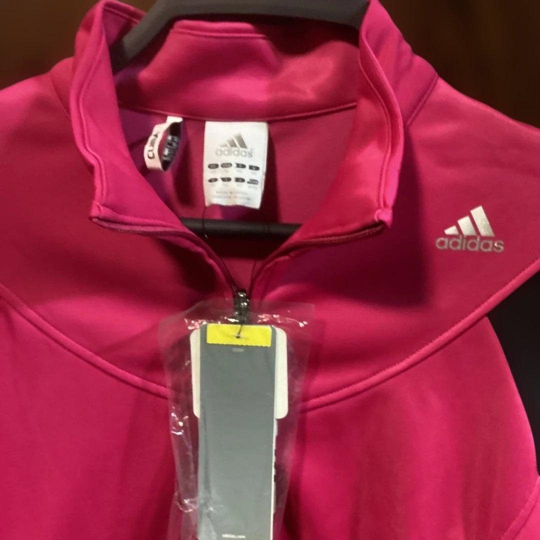 ❤️adidas ❤️ ピンク ジップアップジャケット