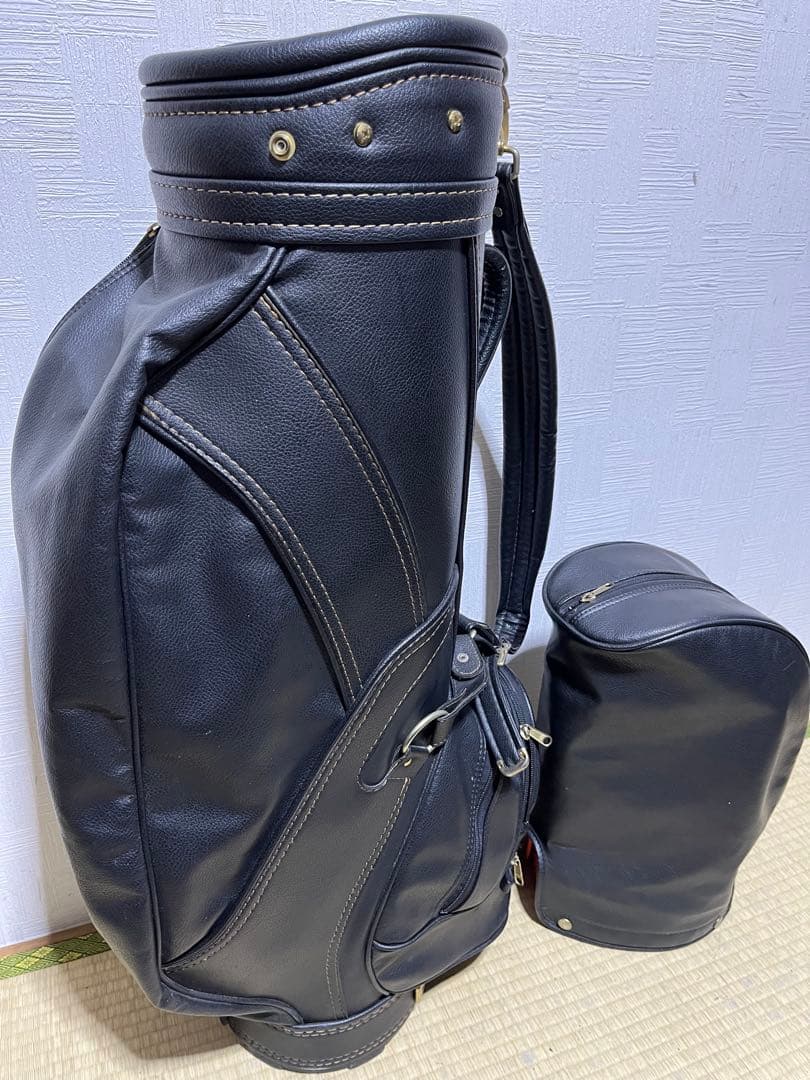 稀少美品！日本製！ミズノ　GRAND MONARCH 　高級 キャディバッグ