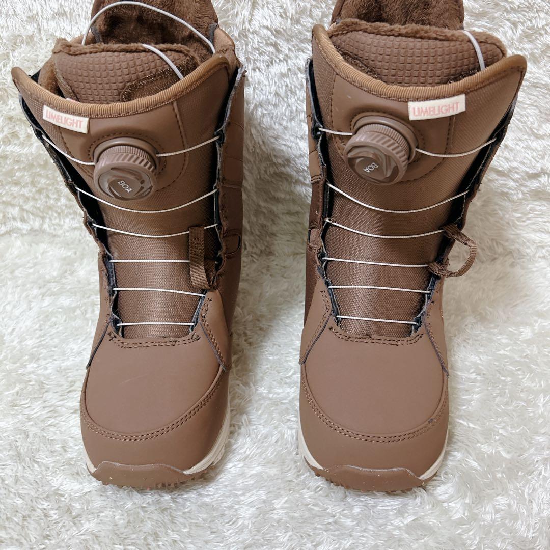 【美品】BURTON　Limelight スノーボードブーツ ブラウン24.5