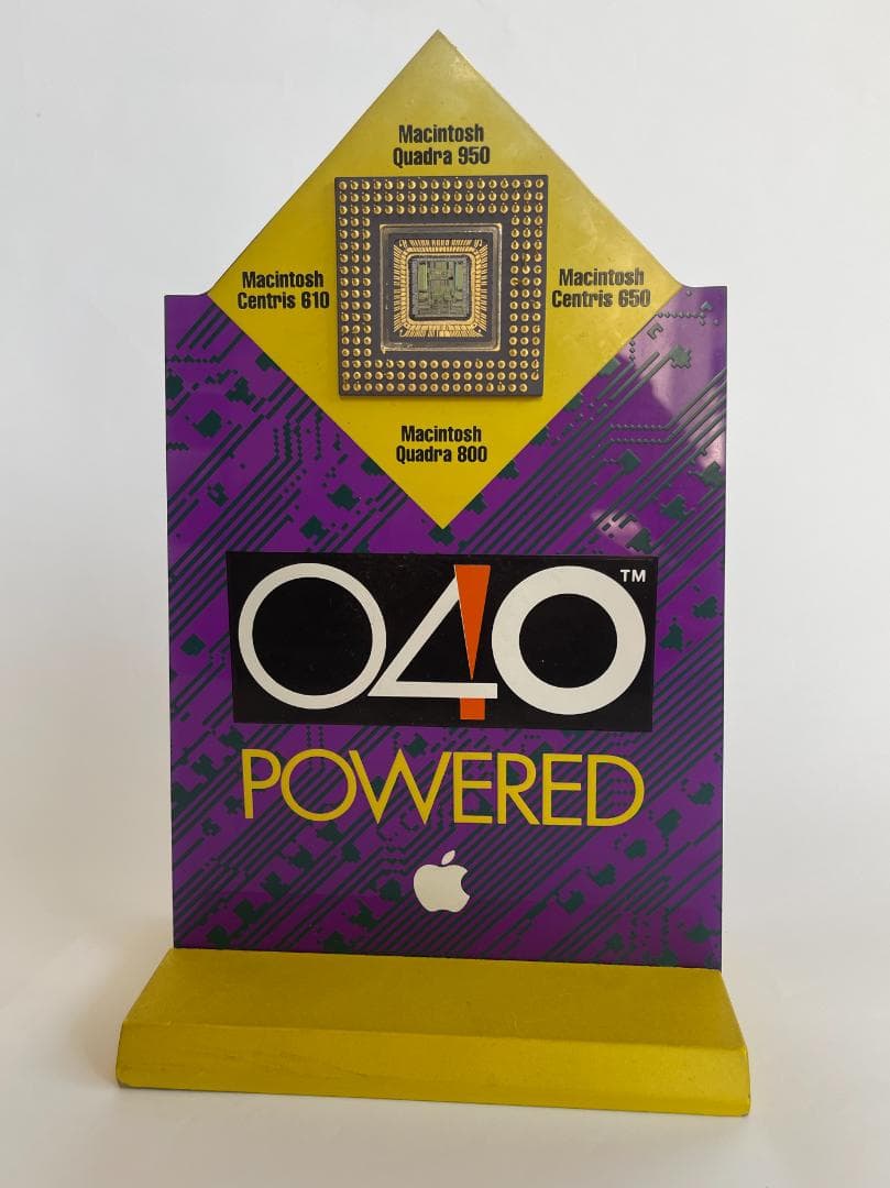 最終案内:Apple製Motolora 68040内部モデルオブジェ