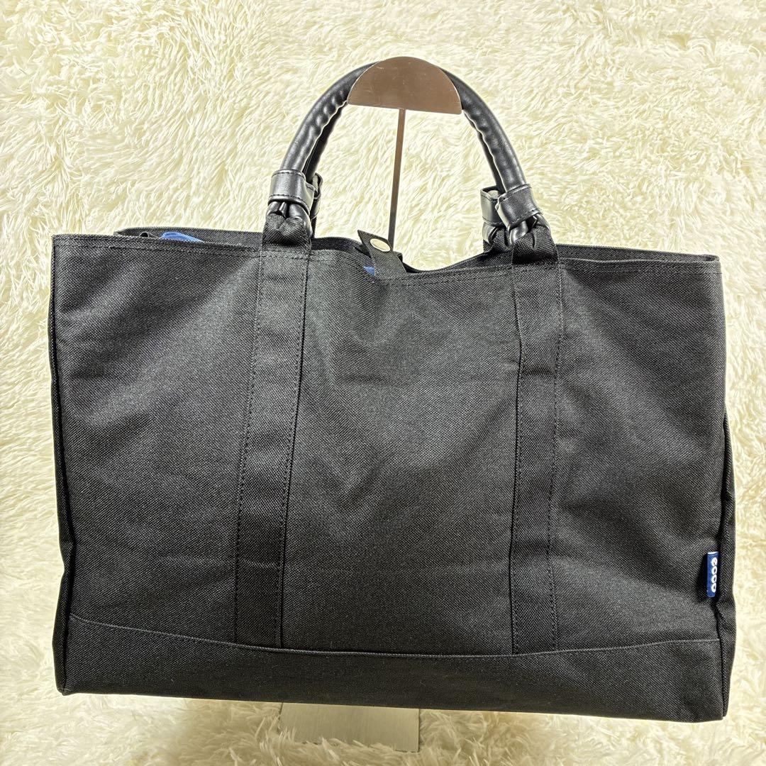 ￼ecco ゴルフバック　2way ボストンバック 防水 トート 黒ナイロン