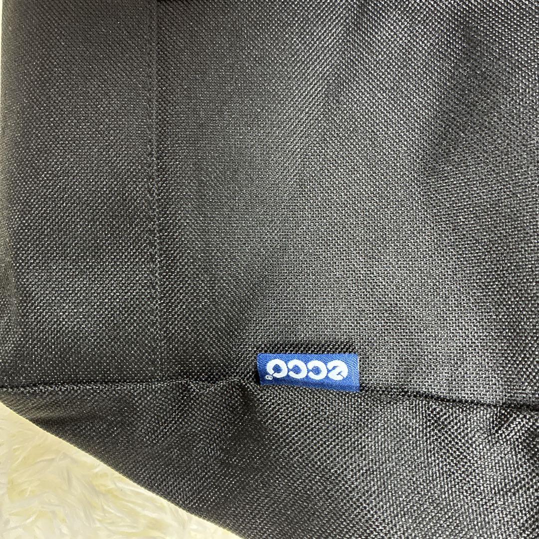 ￼ecco ゴルフバック　2way ボストンバック 防水 トート 黒ナイロン