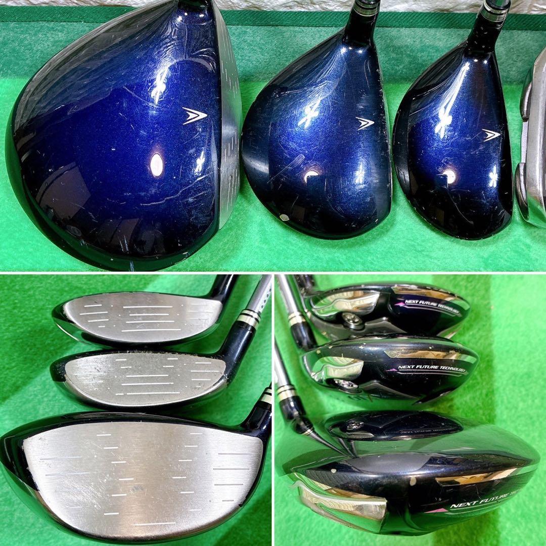 初心者 人気 ゼクシオ やさしく飛ばせるレディース向けゴルフクラブ 9本セット