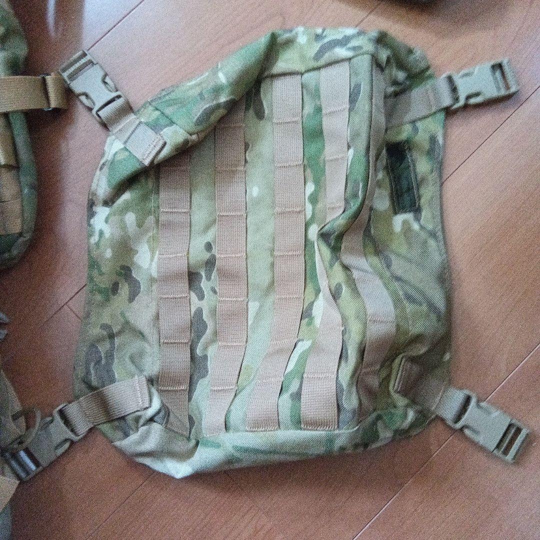 KIFARU バックパック マルチカム迷彩 付属ポーチ　セット