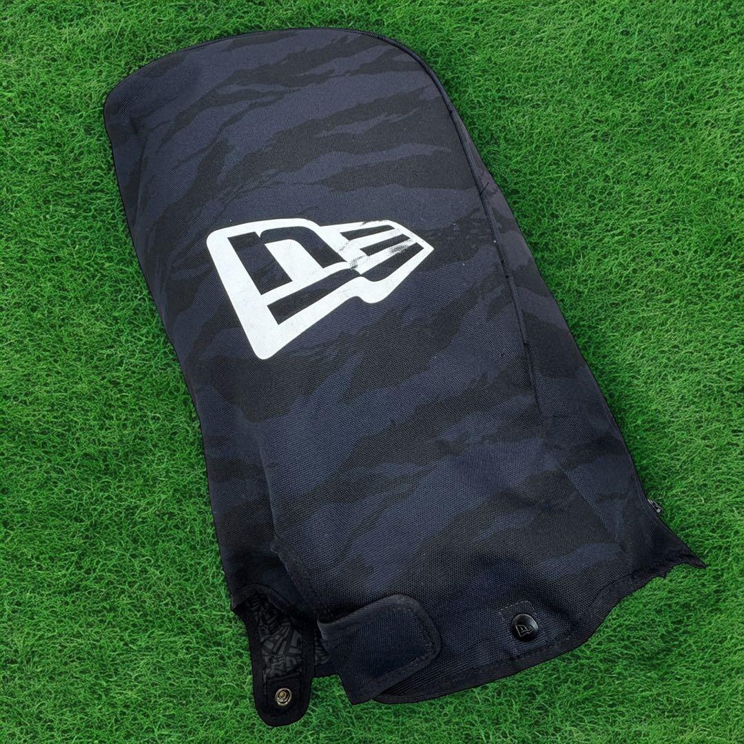 NEWERA キャディーバッグ　スタンド式　タイガーストライプカモネイビー