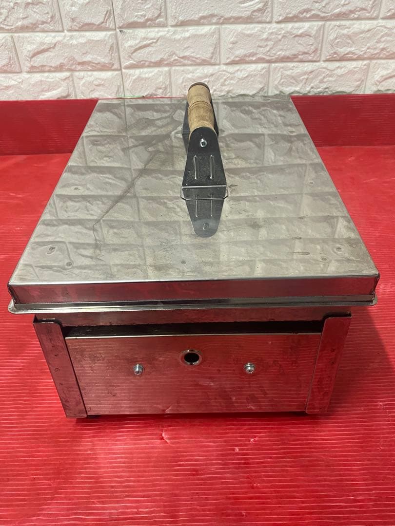 AKS 卓上ドテ焼 (餃子焼・鉄板焼兼用)小 LP プロパンガス