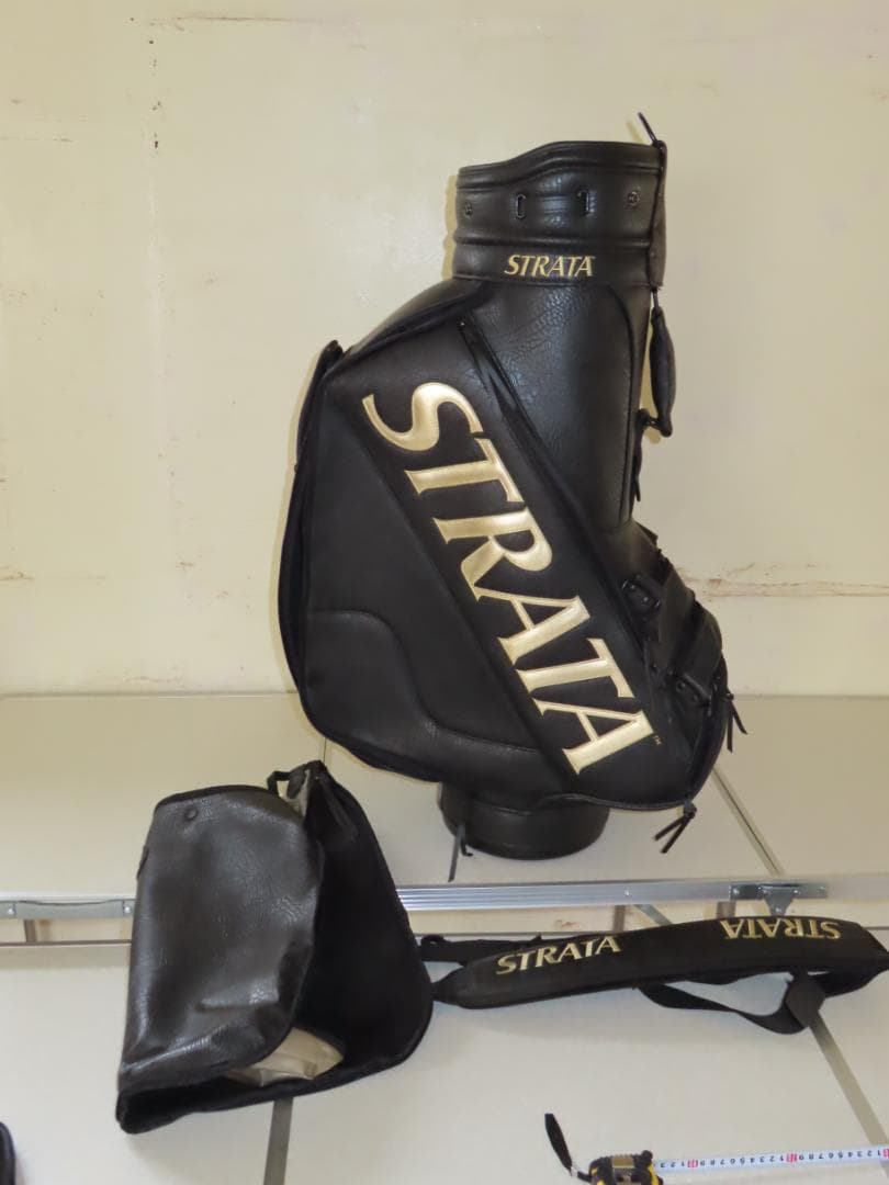 Callaway Strata 超希少オールレザー　キャディーバッグ　ゴルフバッ