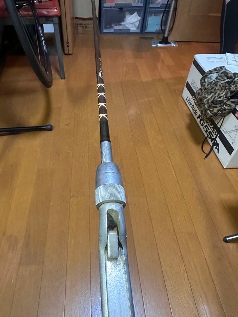 30年前のグラスアイ！ロッド&ハンドルグリップセット