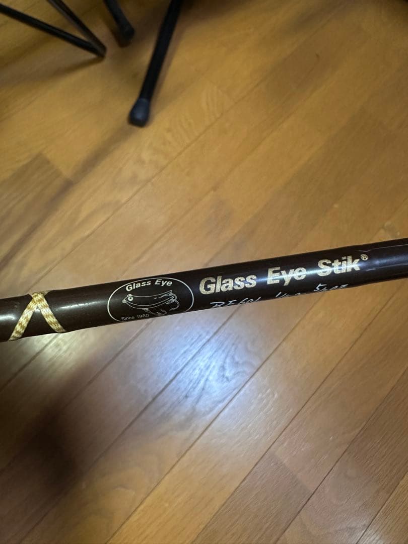 30年前のグラスアイ！ロッド&ハンドルグリップセット