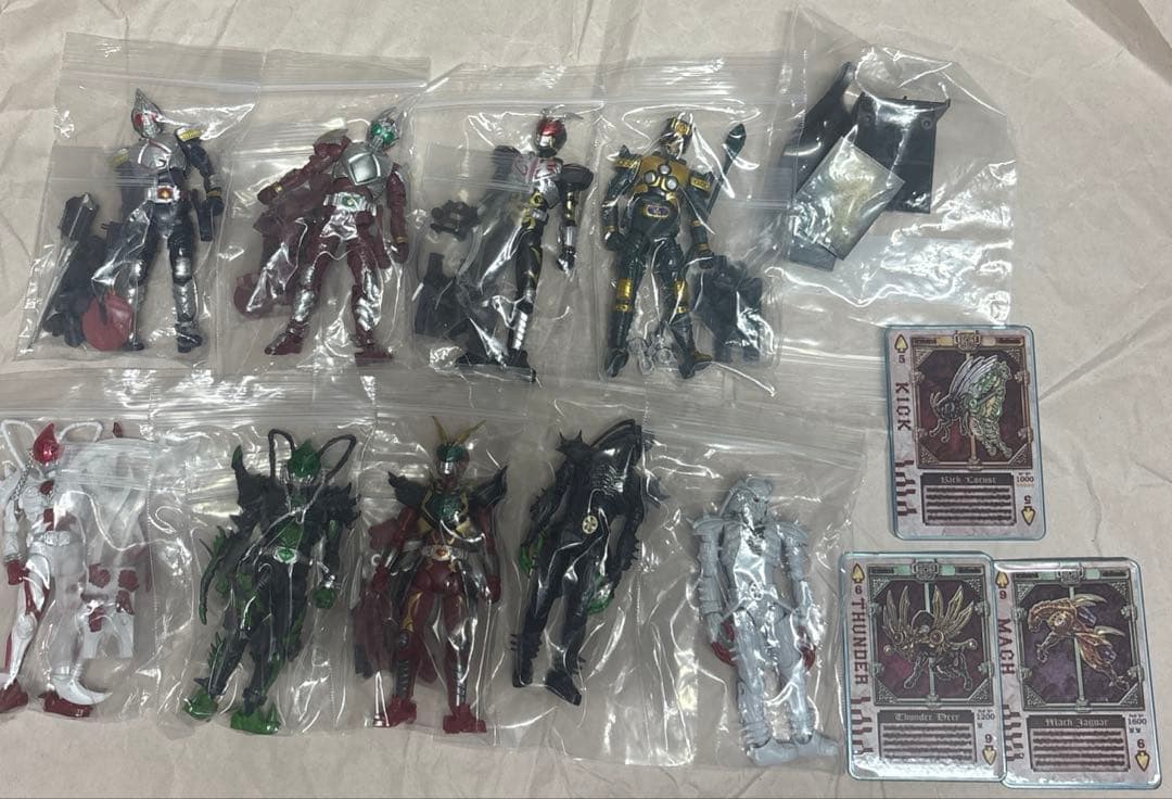 掌動　仮面ライダーブレイド　セット
