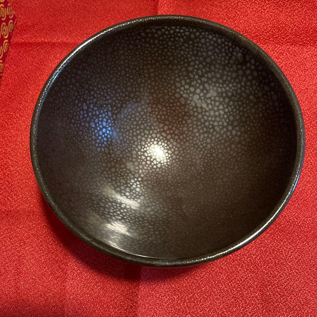 油滴天目の茶碗　中国製
