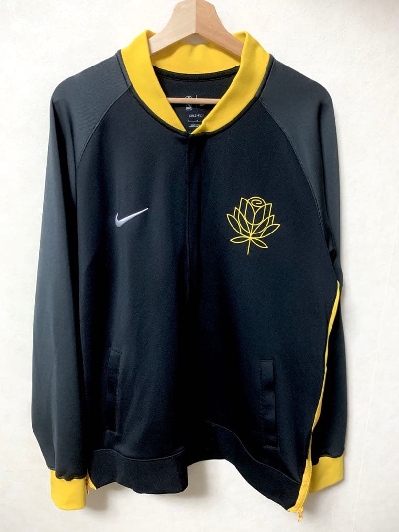 最終価格 レア美品 ウォリアーズ ウォーミングアップジャージ シティエディション