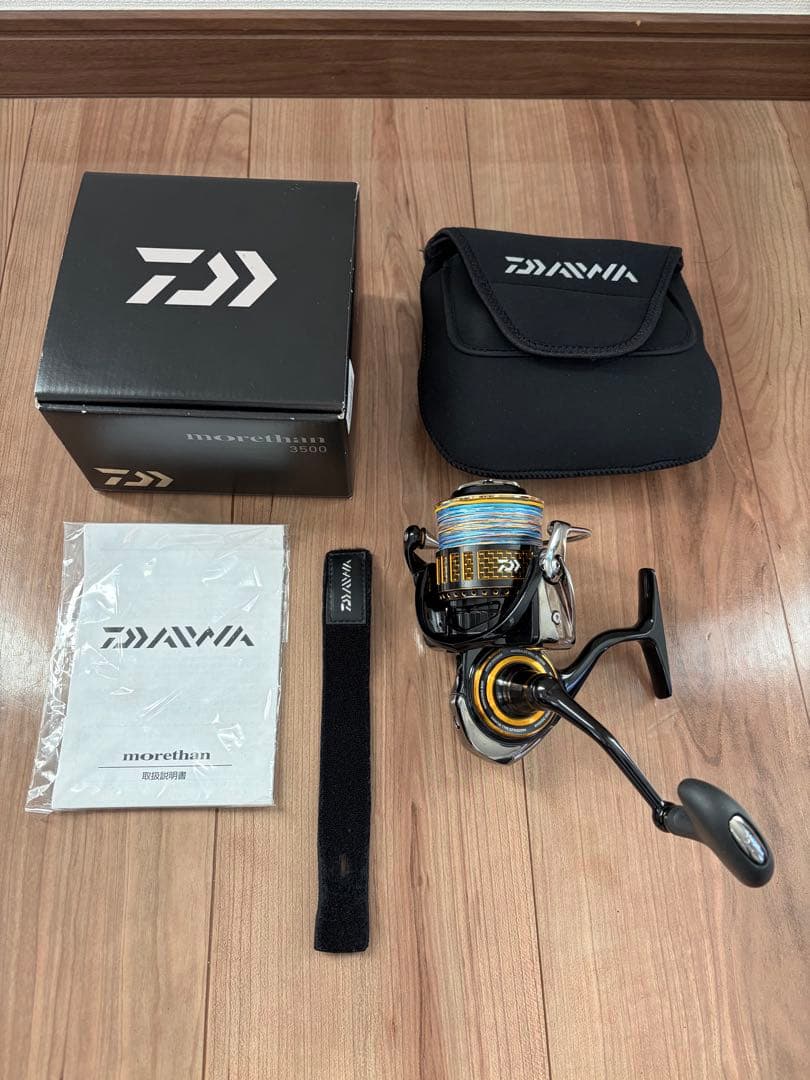 DAIWA 17モアザン 3500　カスタムパーツ付き