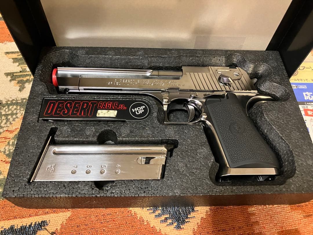 東京マルイ DESERT EAGLE .50 AE クロームステンレス