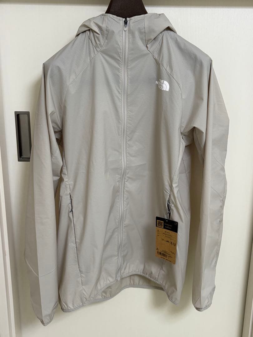 未使用)ノースフェイス スワローテイルベントフーディ アイボリー サイズL