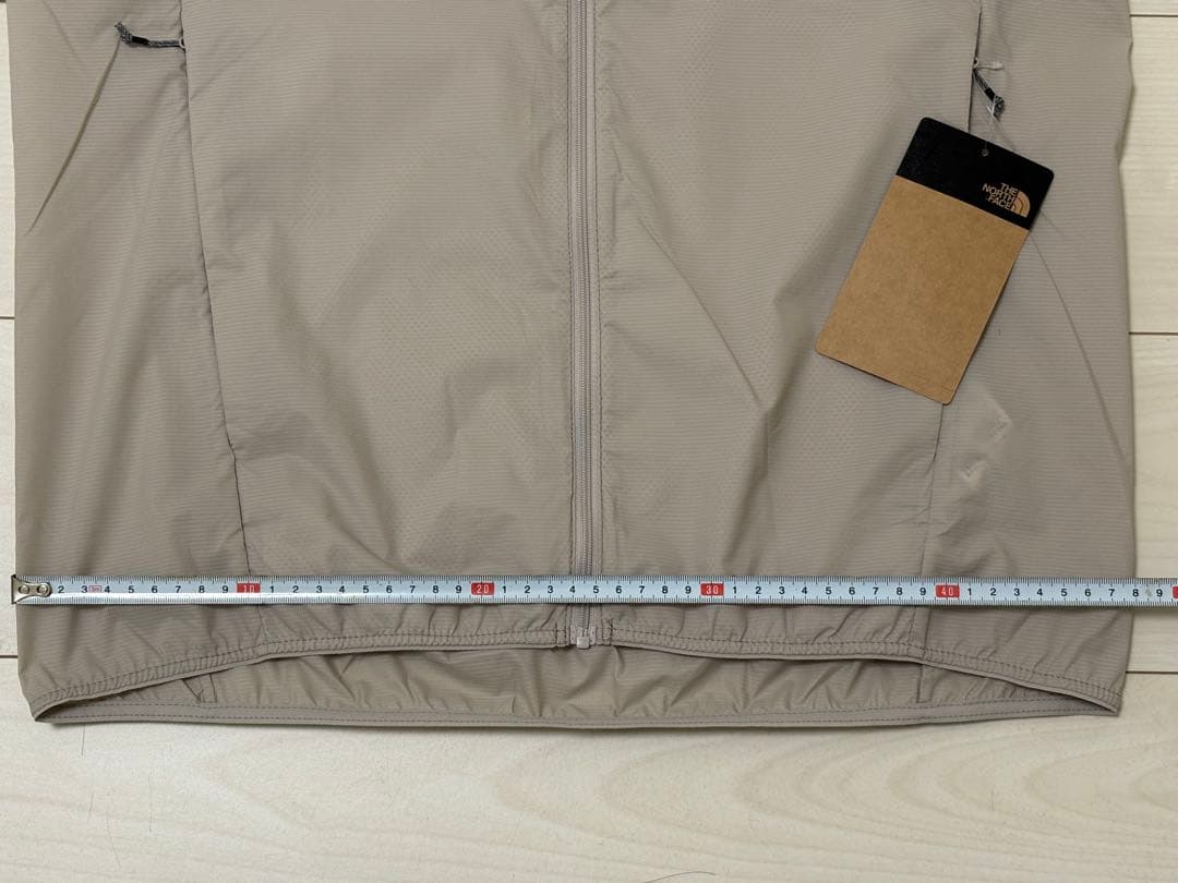 未使用)ノースフェイス スワローテイルベントフーディ アイボリー サイズL