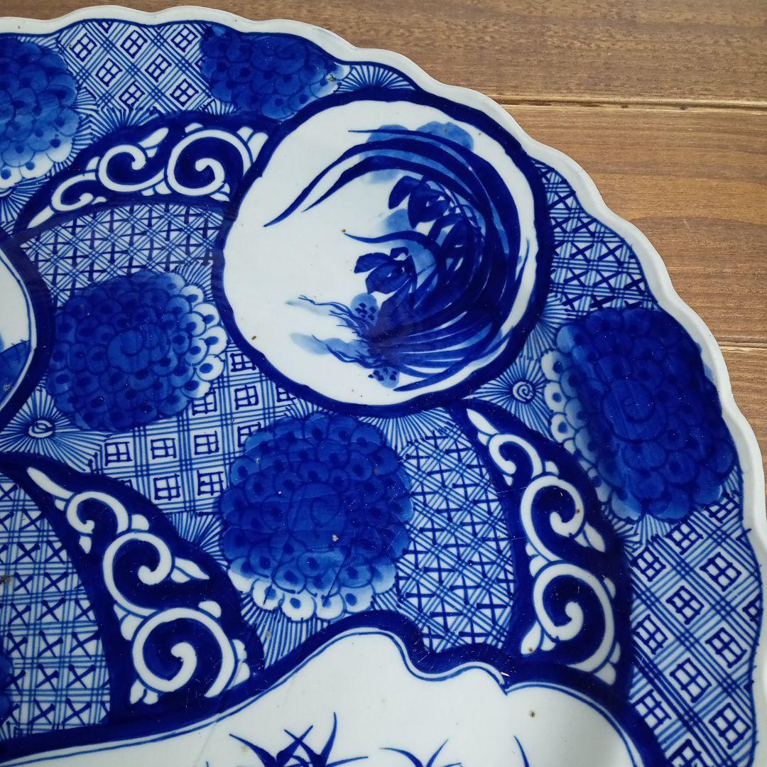 古伊万里　大皿　忠　E−668